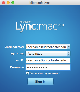 Lync client for mac os 10.13